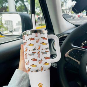 Dachshund Shineful 40oz Stanley Tumbler Cute STT1510