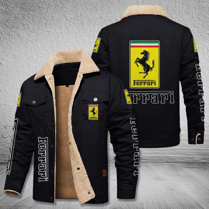 Ferrari Fleece Cargo Jacket Winter Jacket FCJ1620