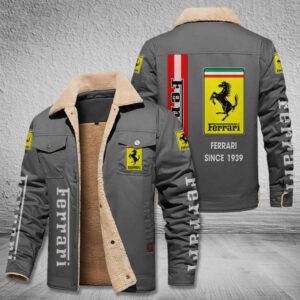 Ferrari Fleece Cargo Jacket Winter Jacket FCJ1895