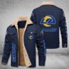 Los Angeles Rams Fleece Cargo Jacket Winter Jacket FCJ1704