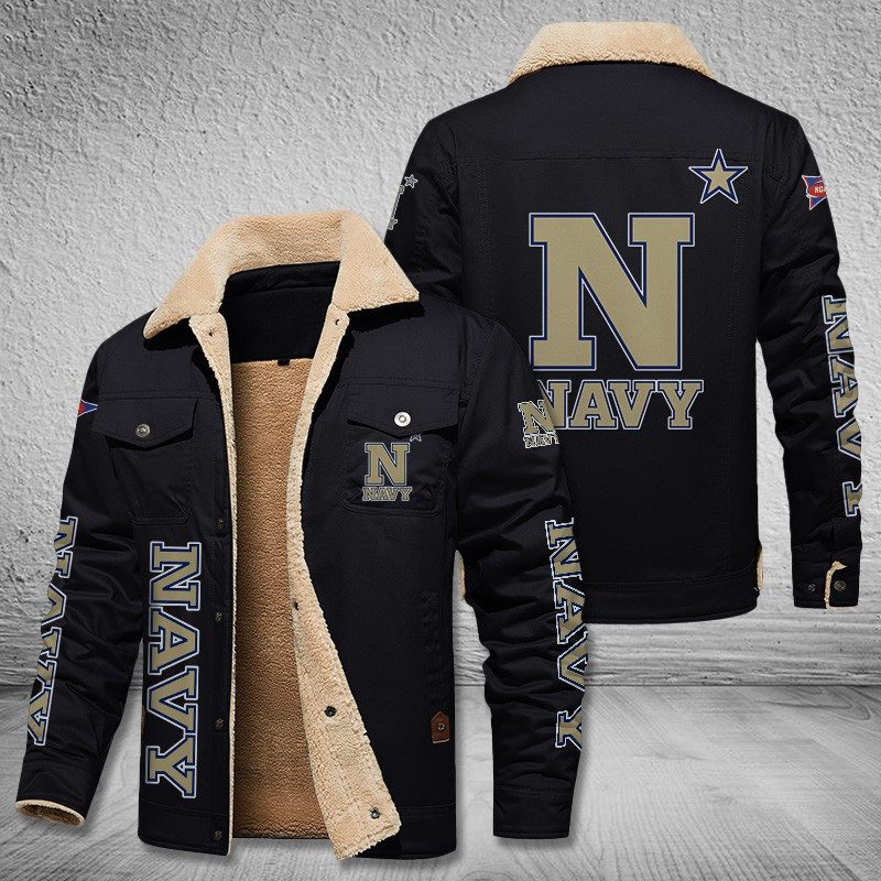 Navy-Midshipmen-Fleece-Cargo-Jacket-Winter-Jacket-FCJ2016-1