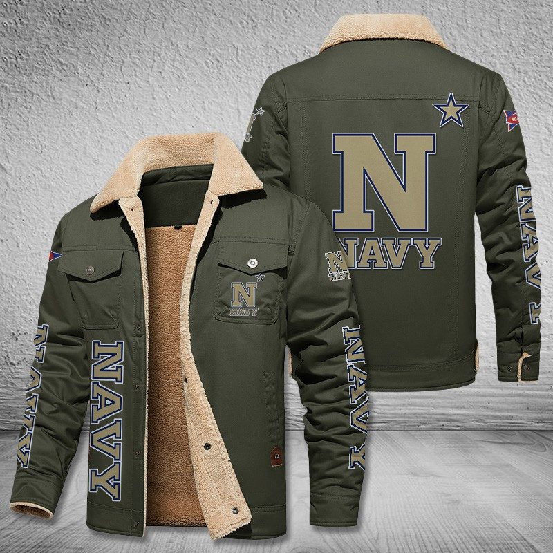 Navy-Midshipmen-Fleece-Cargo-Jacket-Winter-Jacket-FCJ2016-5