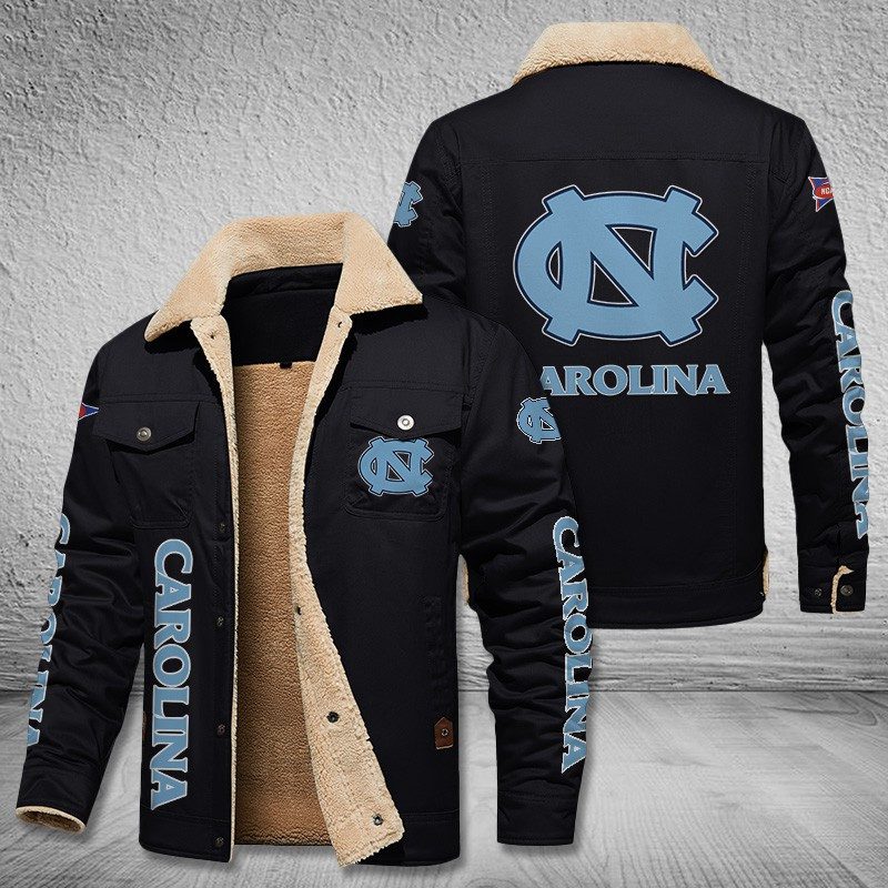 North-Carolina-Tar-Heels-Fleece-Cargo-Jacket-Winter-Jacket-FCJ1995-1