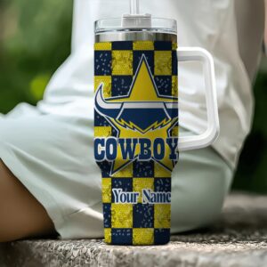 North Queensland Cowboys NRL Personalized Stanley Tumbler 40oz STT1285