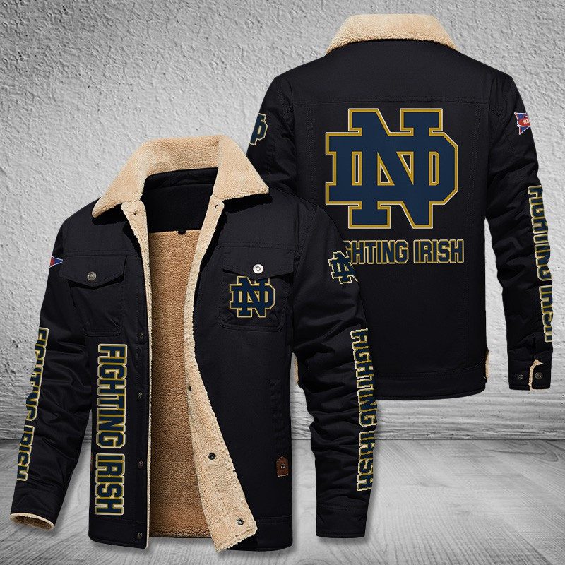 Notre-Dame-Fighting-Irish-Fleece-Cargo-Jacket-Winter-Jacket-FCJ1998-1