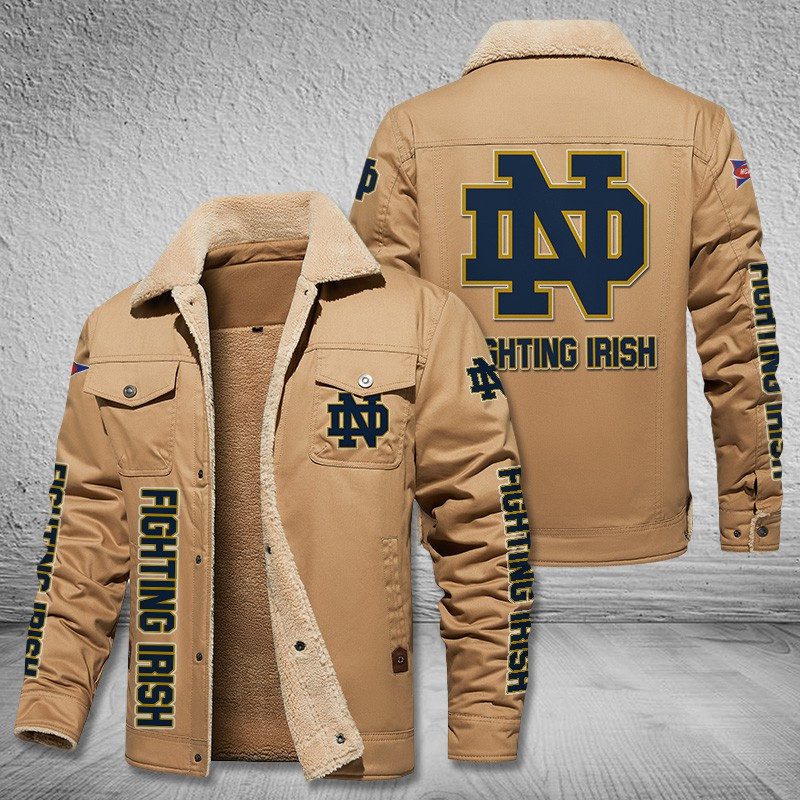 Notre-Dame-Fighting-Irish-Fleece-Cargo-Jacket-Winter-Jacket-FCJ1998-3