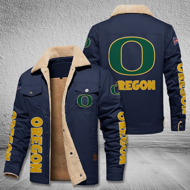 Oregon-Ducks-Fleece-Cargo-Jacket-Winter-Jacket-FCJ2001-5