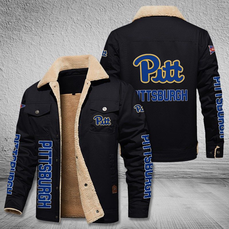 Pittsburgh-Panthers-Fleece-Cargo-Jacket-Winter-Jacket-FCJ1992-1