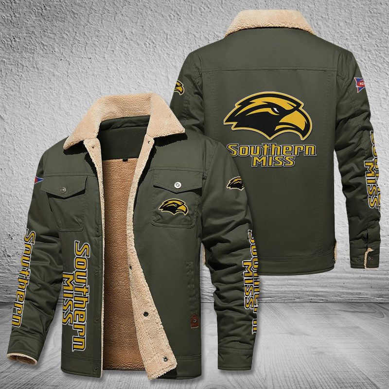 Southern-Miss-Golden-Eagles-Fleece-Cargo-Jacket-Winter-Jacket-FCJ1988-5