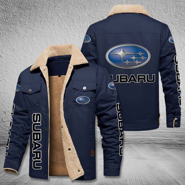 Subaru Fleece Cargo Jacket Winter Jacket FCJ1679