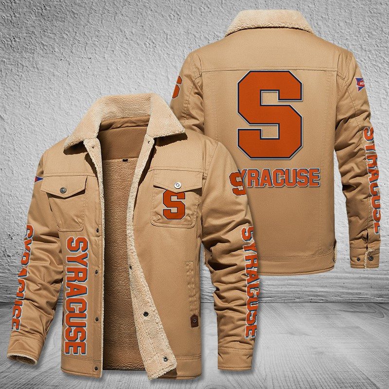 Syracuse-Orange-Fleece-Cargo-Jacket-Winter-Jacket-FCJ1991-2