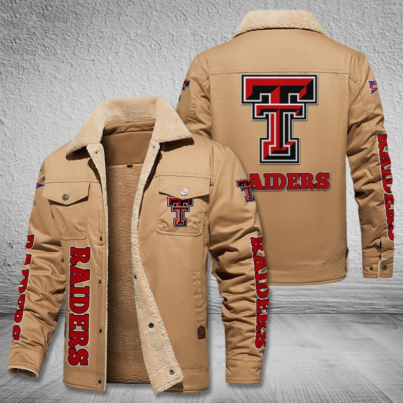 Texas-Tech-Red-Raiders-Fleece-Cargo-Jacket-Winter-Jacket-FCJ2009-2