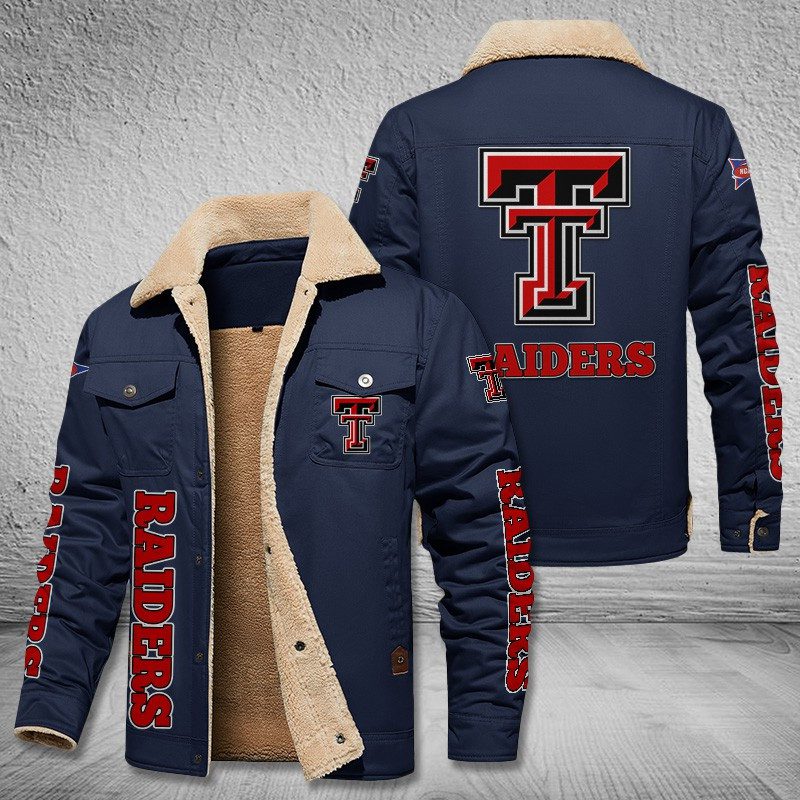 Texas-Tech-Red-Raiders-Fleece-Cargo-Jacket-Winter-Jacket-FCJ2009-4