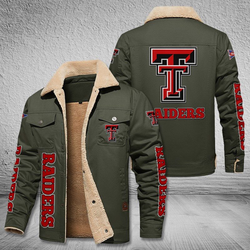Texas-Tech-Red-Raiders-Fleece-Cargo-Jacket-Winter-Jacket-FCJ2009-5