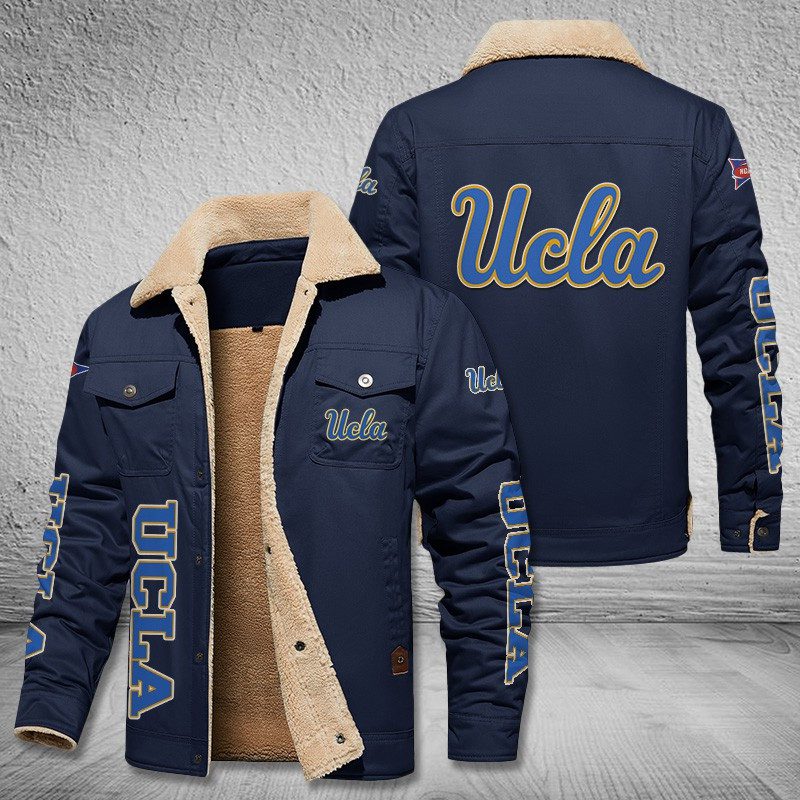 Ucla-Bruins-Fleece-Cargo-Jacket-Winter-Jacket-FCJ2011 Ucla Bruins Fleece Cargo Jacket Winter Jacket FCJ2011