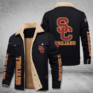 Usc Trojans Fleece Cargo Jacket Winter Jacket FCJ2000