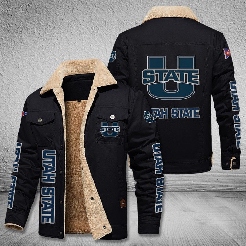 Utah-State-Aggies-Fleece-Cargo-Jacket-Winter-Jacket-FCJ2008-1