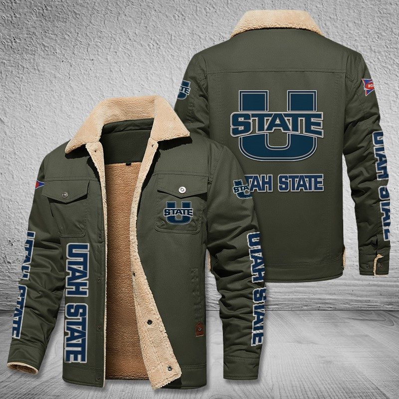 Utah-State-Aggies-Fleece-Cargo-Jacket-Winter-Jacket-FCJ2008-5