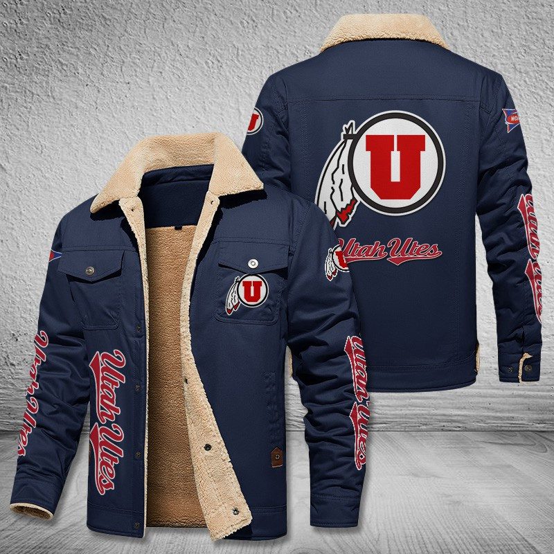 Utah-Utes-Fleece-Cargo-Jacket-Winter-Jacket-FCJ2003-4