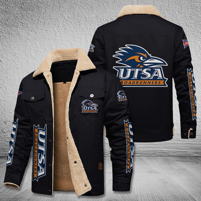 Utsa-Roadrunners-Fleece-Cargo-Jacket-Winter-Jacket-FCJ1984-1