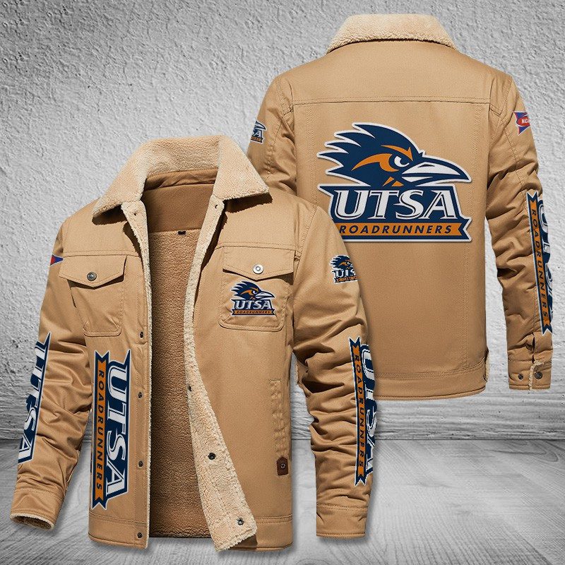 Utsa-Roadrunners-Fleece-Cargo-Jacket-Winter-Jacket-FCJ1984-3