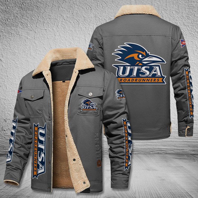 Utsa-Roadrunners-Fleece-Cargo-Jacket-Winter-Jacket-FCJ1984-4
