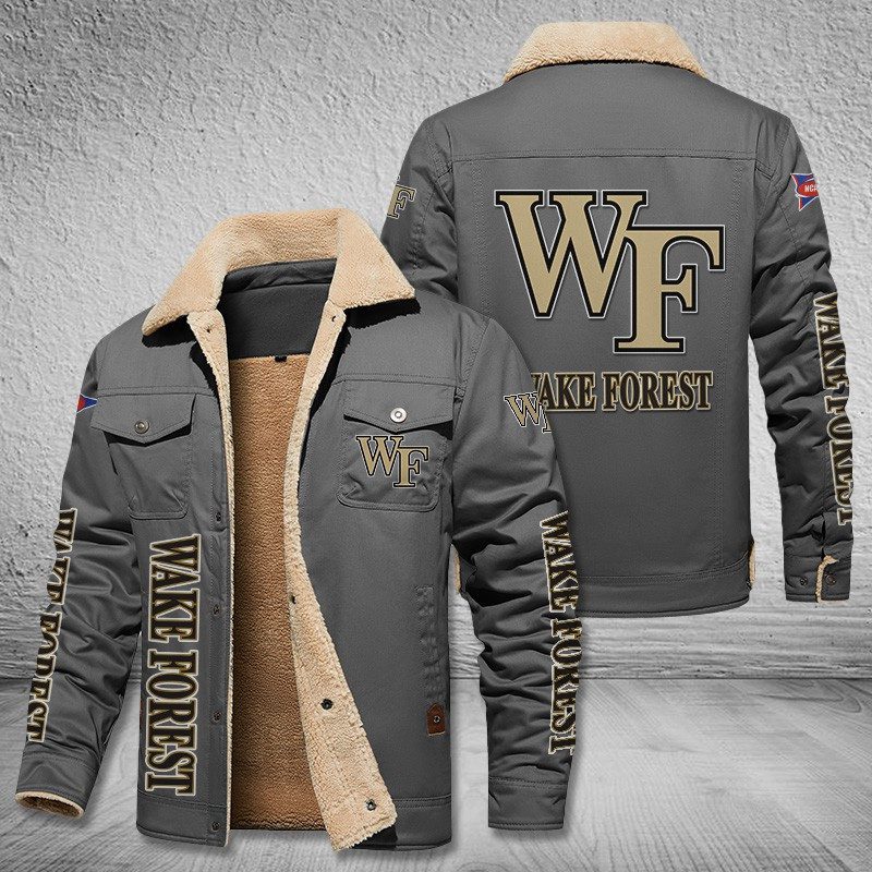 Wake-Forest-Demon-Deacons-Fleece-Cargo-Jacket-Winter-Jacket-FCJ2002-1