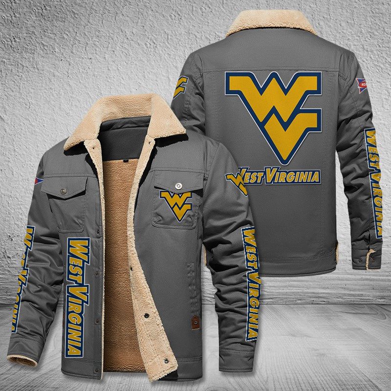 West-Virginia-Mountaineers-Fleece-Cargo-Jacket-Winter-Jacket-FCJ2004-3