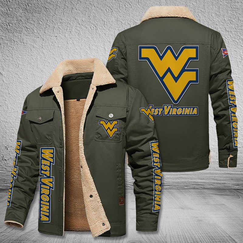 West-Virginia-Mountaineers-Fleece-Cargo-Jacket-Winter-Jacket-FCJ2004-5
