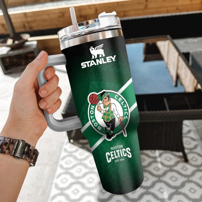 Boston Celtics NBA Stanley 40oz Tumbler Trending 2024 STT2031