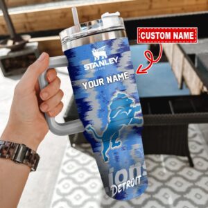 Detroit Lions NFL Stans Custom Name Tumbler Trending 2024 STT2112