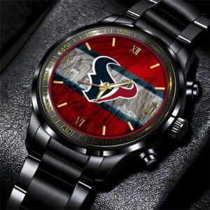Houston Texans NFL Black Fashion Sport Watch BW1471