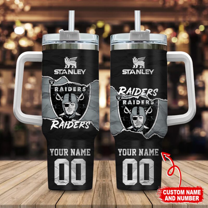 Las-Vegas-Raiders-NFL-40oz-Stanley-Tumbler-Custom-Name-And-Number-2024-Collection-STT2935 Las Vegas Raiders NFL 40oz Stanley Tumbler Custom Name And Number 2024 Collection STT2935