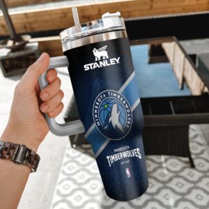 Minnesota Timberwolves NBA Stanley 40oz Tumbler Trending 2024 STT2047