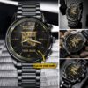 New York Rangers NHL Black Fashion Sport Watch Custom Your Name BW1749