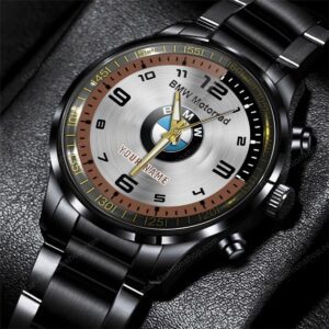 Bmw Motorrad Motorcycles Black Stainless Steel Watch 2024 BW1958