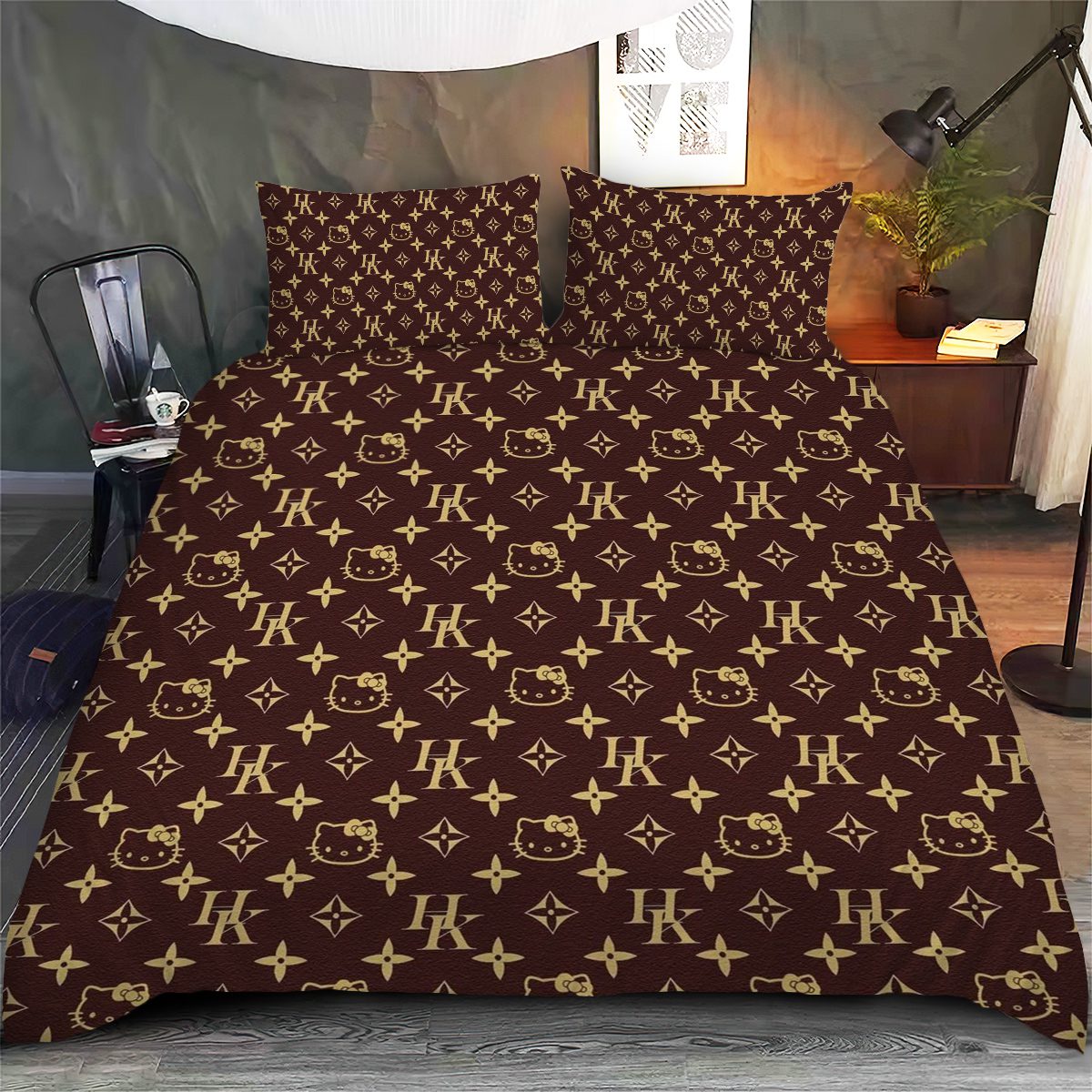 LV-Monogram-Luxury-Bedding-Set-Bedroom-Decor-BSL1024 LV Monogram Luxury Bedding Set Bedroom Decor BSL1024