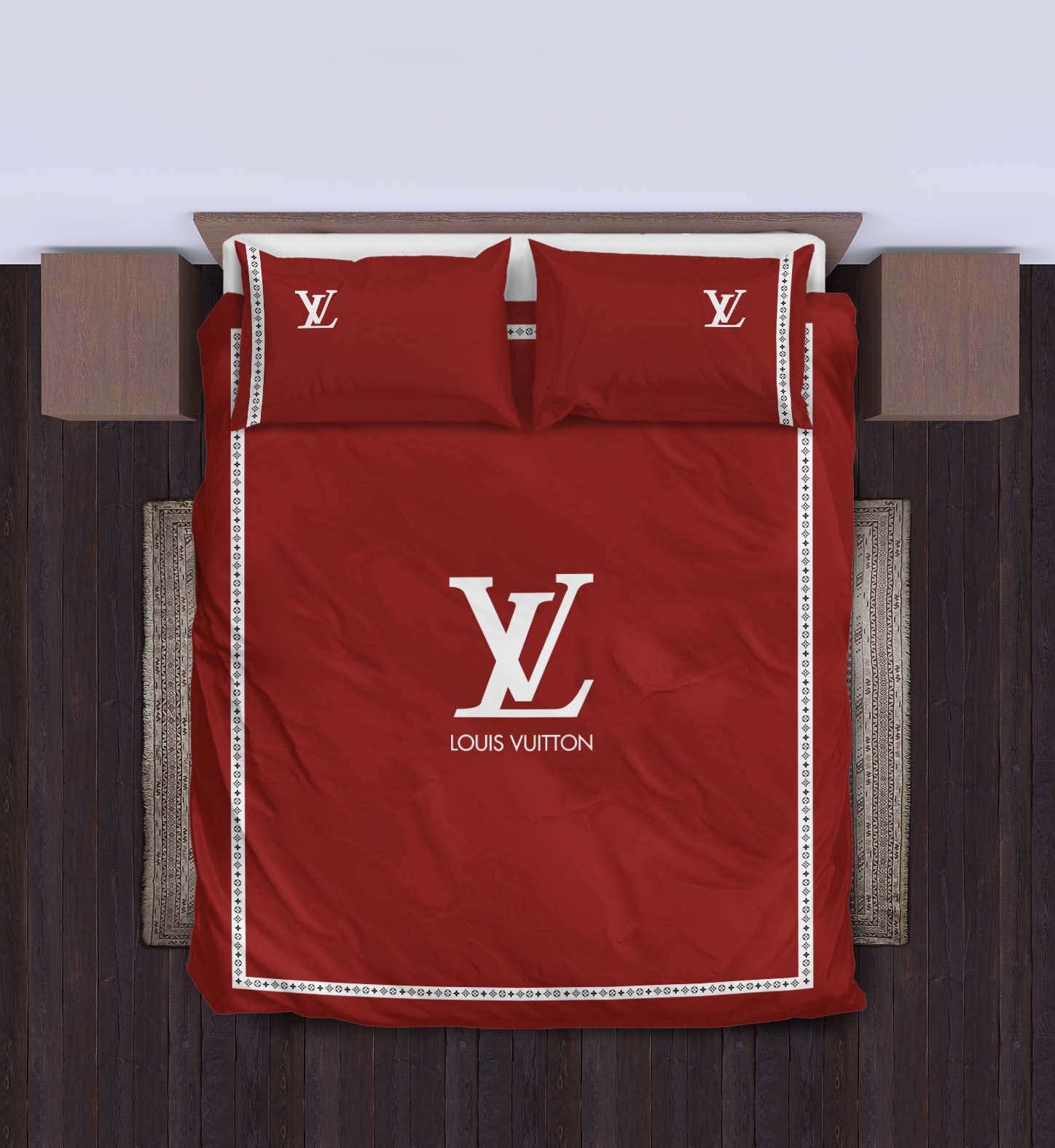 LV-Red-Luxury-Bedding-Set-Bedroom-Decor-BSL1008-1