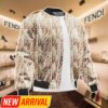 Limited Edition Fendi Varsity Zipper Luxury Jacket VSJ1090