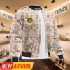 Limited Edition Fendi Varsity Zipper Luxury Jacket VSJ1094