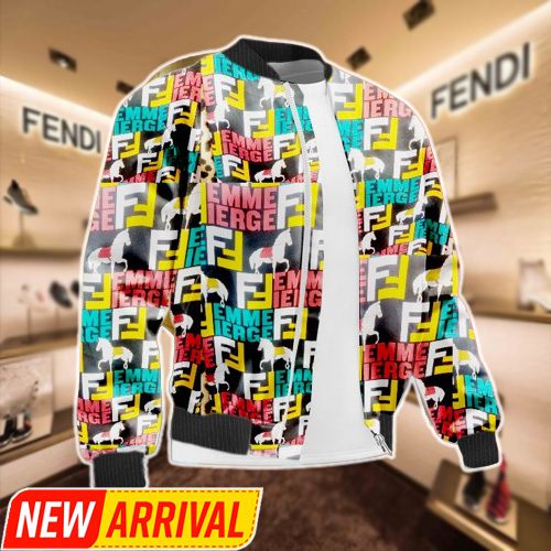 Limited-Edition-Fendi-Varsity-Zipper-Luxury-Jacket-VSJ1096 Limited Edition Fendi Varsity Zipper Luxury Jacket VSJ1096