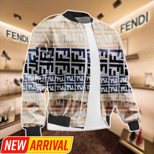 Limited-Edition-Fendi-Varsity-Zipper-Luxury-Jacket-VSJ1101 Limited Edition Fendi Varsity Zipper Luxury Jacket VSJ1101