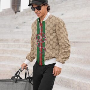 Limited Edition Gucci Varsity Zipper Luxury Jacket VSJ1139