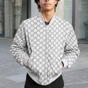 Limited Edition Gucci Varsity Zipper Luxury Jacket VSJ1144