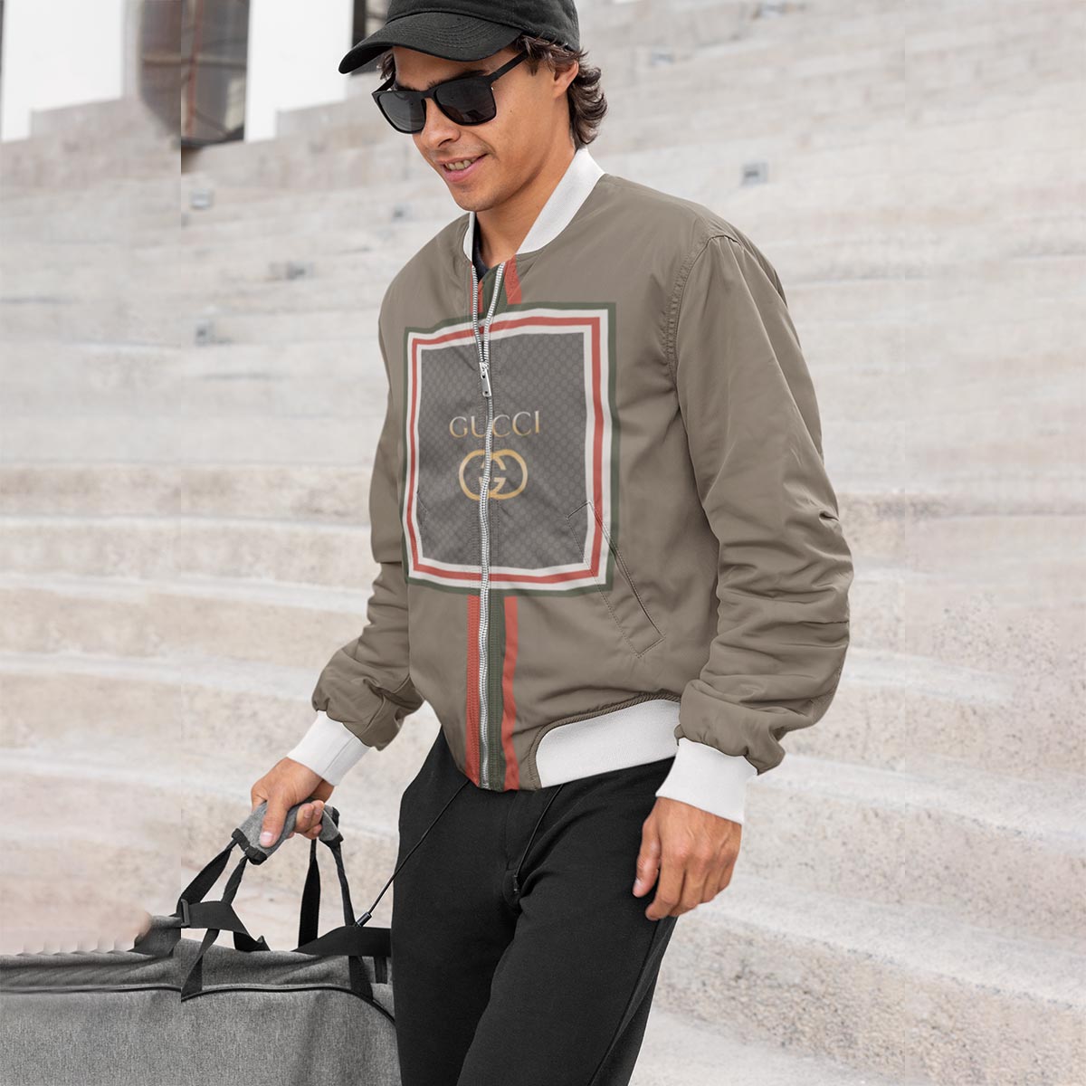 Limited-Edition-Gucci-Varsity-Zipper-Luxury-Jacket-VSJ1145 Limited Edition Gucci Varsity Zipper Luxury Jacket VSJ1145