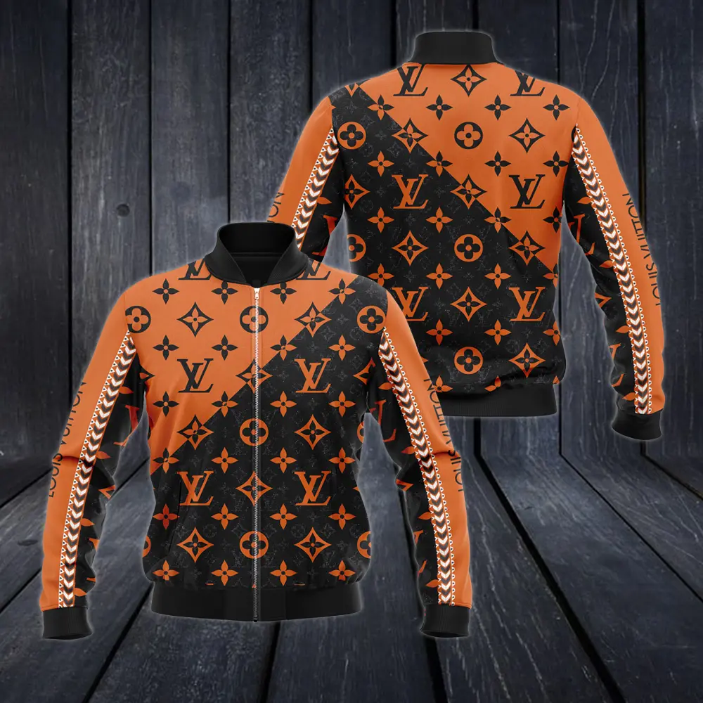 Limited Edition Varsity Zipper Luxury Jacket Louis Vuitton VSJ1164