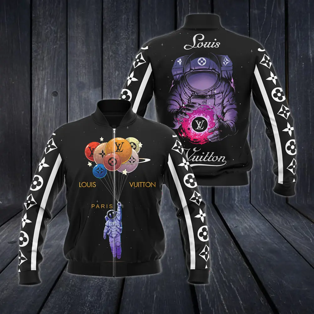 Limited Edition Varsity Zipper Luxury Jacket Louis Vuitton VSJ1165