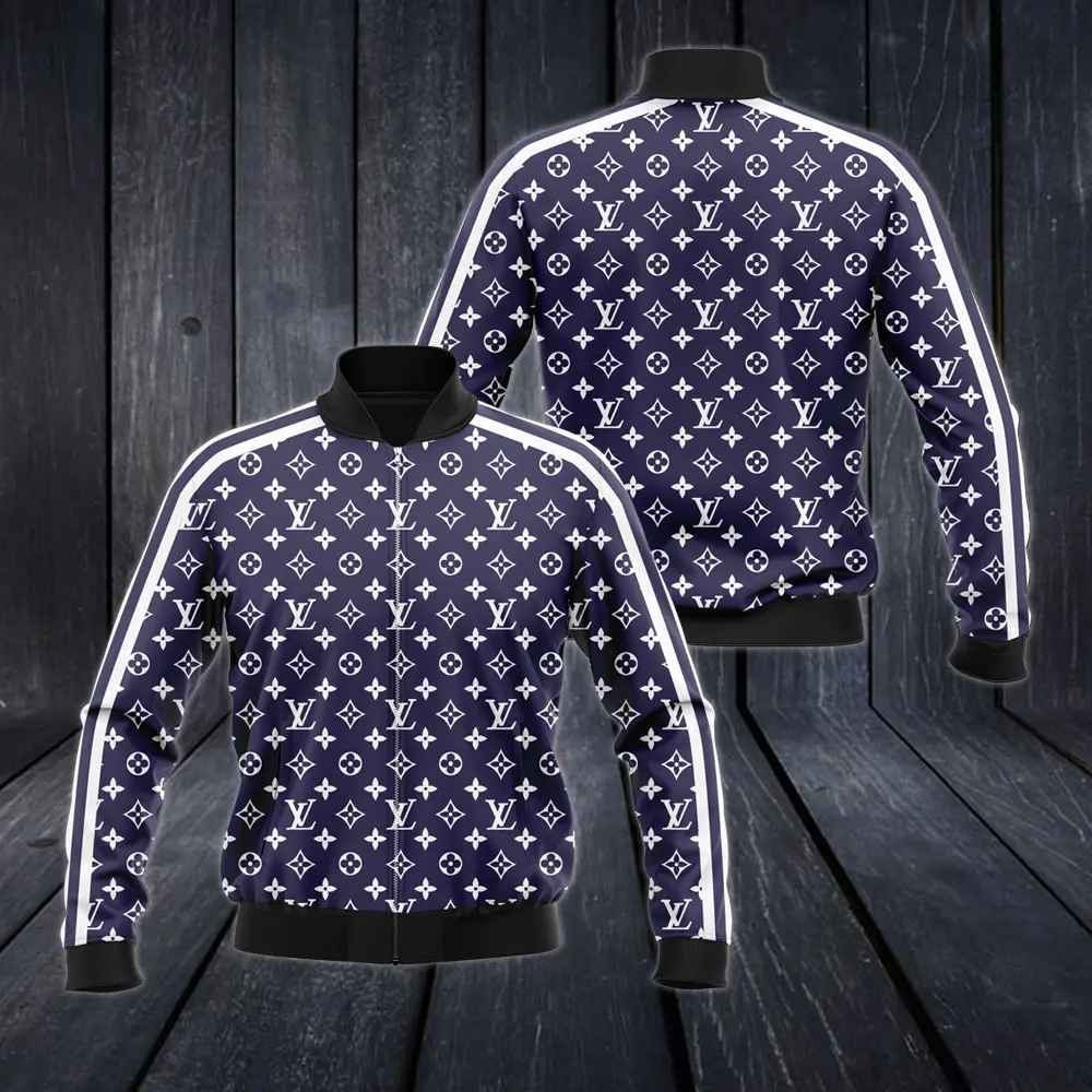 Limited Edition Varsity Zipper Luxury Jacket Louis Vuitton VSJ1166