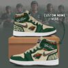 Minnesota Wild NHL Personalized AJ1 Sneakers Jordan 1 Shoes For Fan JWG1048