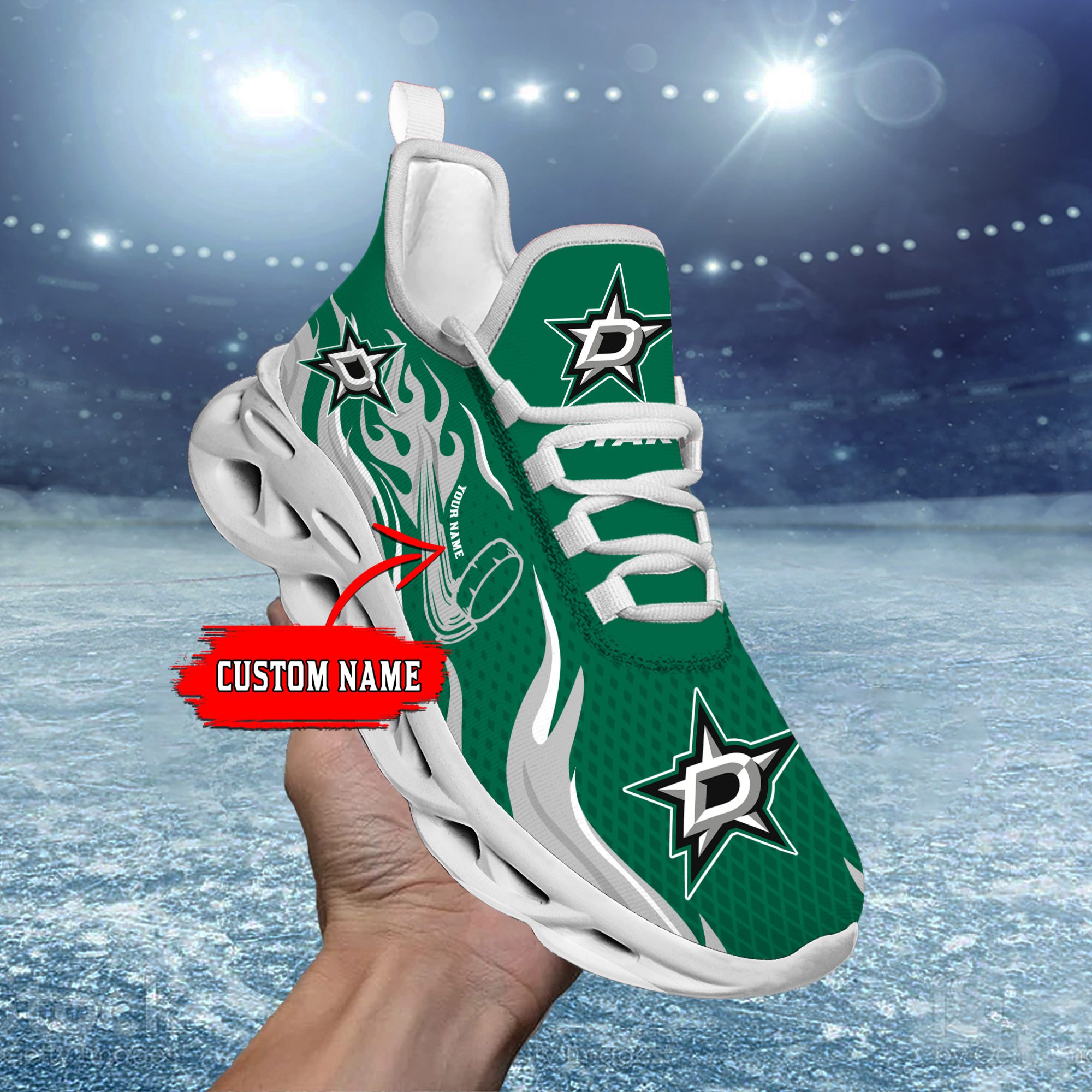 Dallas-Stars-NHL-2024-Personalized-Max-Soul-Shoes-Collection-MSW1002-1